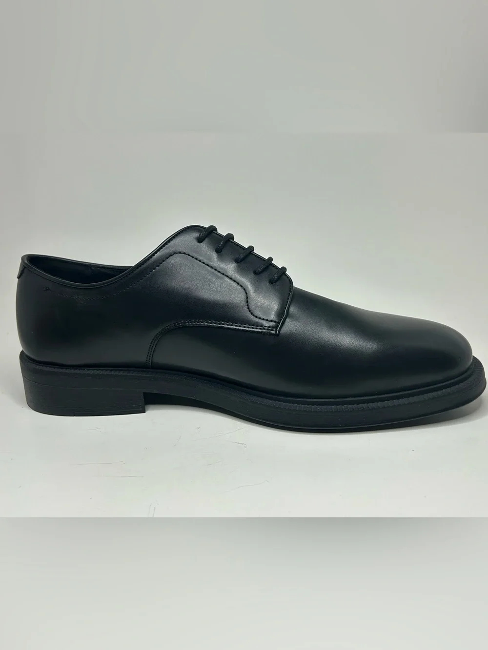 Zara Men’s Black Pointed Toe Derby Dress Shoe Size 11 (44) NWT